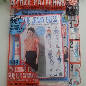 Magazine Simply Sewing with Pattern Jenny Dress